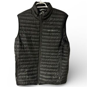 Eddie Bauer Men's Black Puffer Vest